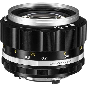 Voigtländer 58mm F1.4 SL NOKTON Amazon.com : Voigtlander Nokton 58mm f/1.4 SL II S Ai-S Lens